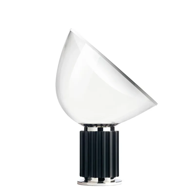 Flos Taccia LED, designová lampa se stmívačem, 28W LED 2700K, PMMA/matná černá, výška 64,5cm Dokud Zásoby Vydrží