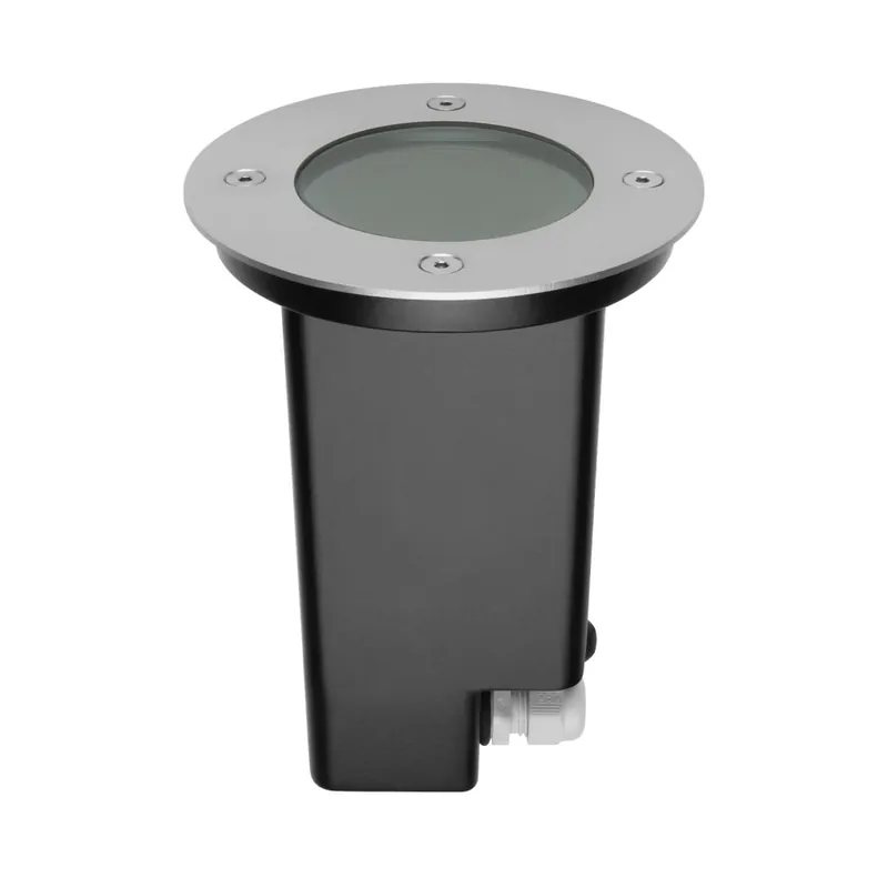 Omezená Nabídka Linea Light Texo_RJ, zápustné svítidlo do podlahy s nastavitelným směrem svícení, 1x35W GU10, nerez, prům. 13cm, IP67