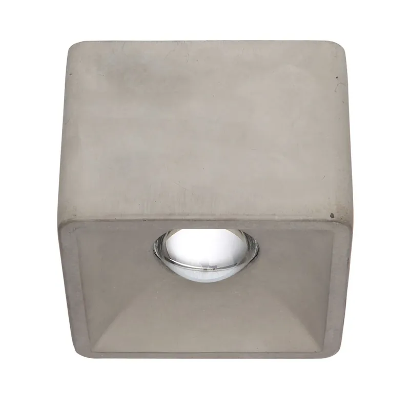 iLed Cem_C, stropní betonové svítidlo do exteriéru, 7W LED 3000K, 12x12cm, IP65 Top Prodej
