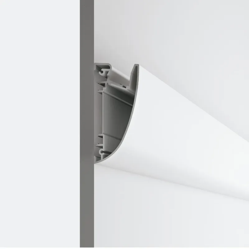 Oblíbený Linea Light Fylo+ Surface_3, profil pro LED pás na stěnu se svícením nahoru nebo dolu, hliník, délka 200cm