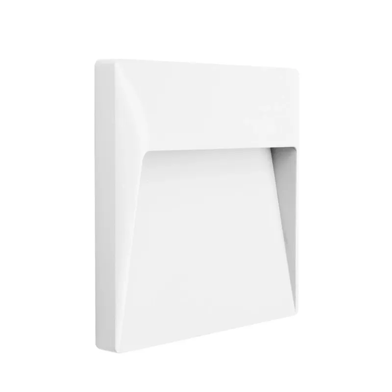 Linea Light Envelope_W Wall-Recessed, bílé nástěnné svítidlo, 7W LED 3000K, 17x16,8cm, IP65 Tovární Cena