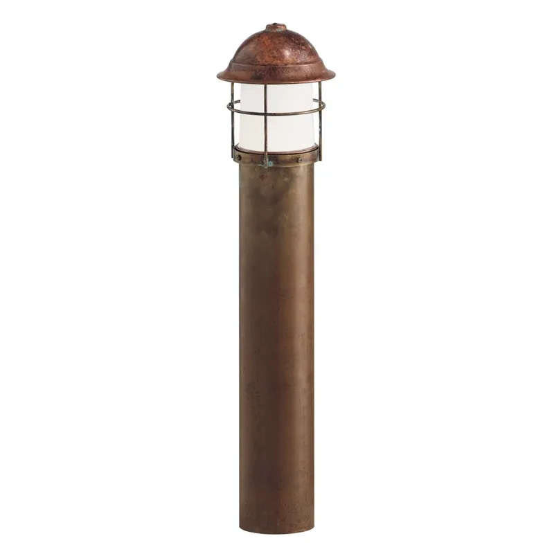 Il Fanale Garden, venkovní sloupkové svítidlo z mosazi a mědi, 1x57W E27, výška 66cm, IP44 Nejlepší Cena