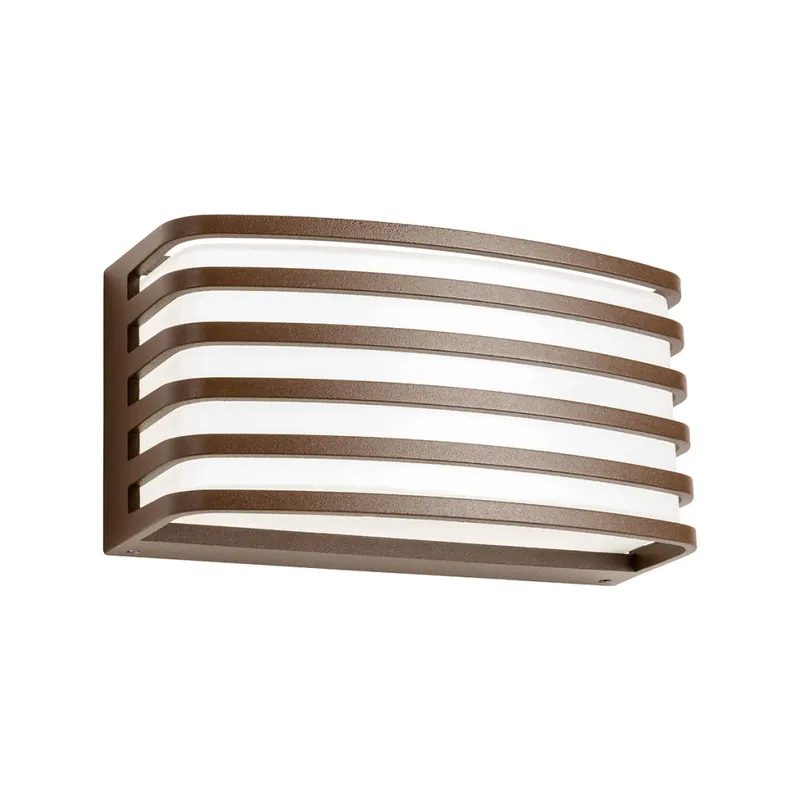 Expresní Doručení Redo Sebra, hnědé venkovní svítidlo LED 15,4W 3000K, 20x10 cm