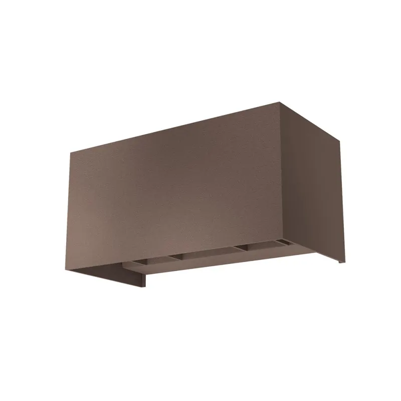 Redo Vary, hnědé venkovní svítidlo s nastavitelným úhlem svícení LED 4x5W 4000K, 20x10cm Originální