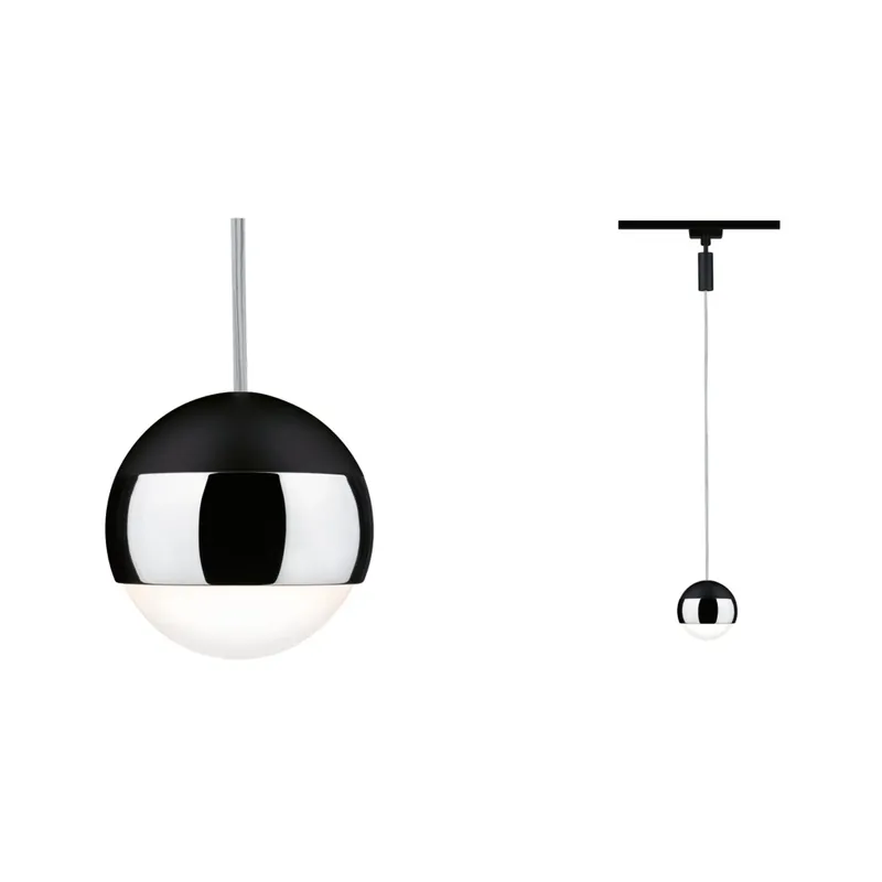 Objednat Nyní Paulmann Capsule II Pendulum, závěs pro systém Urail, 6W LED 2700K stmívatelné, černá, prům.8,7cm