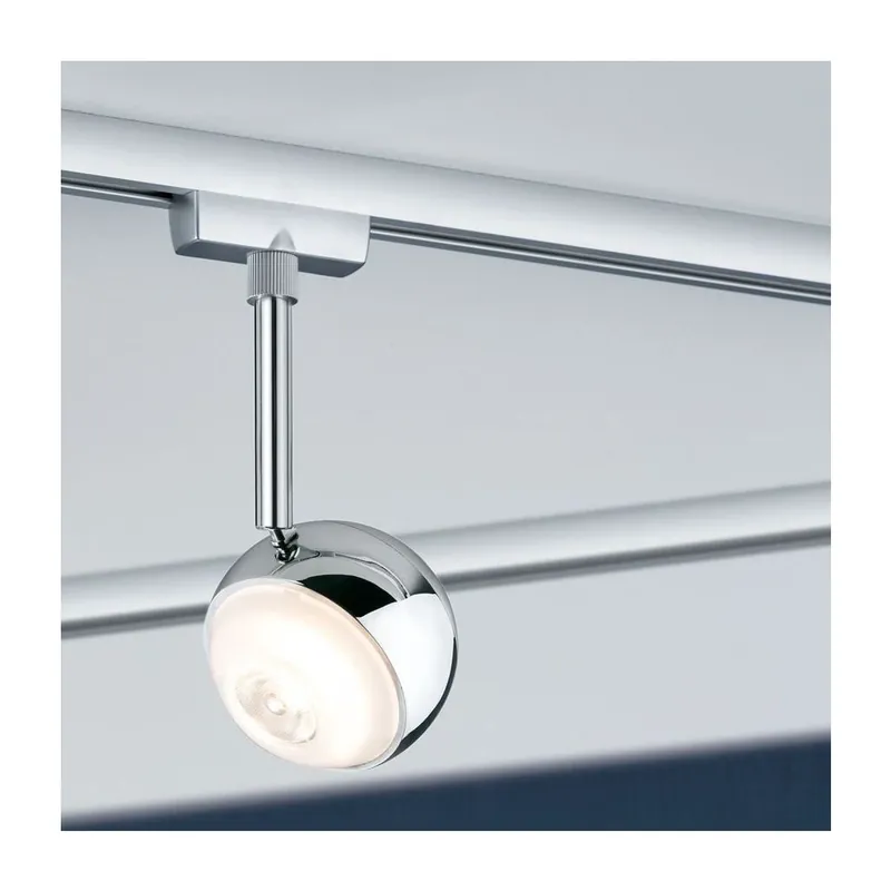 Paulmann Capsule II, spot pro Urail system, 1x6W LED 4000K stmívatelný, matný chrom Finální Výprodej