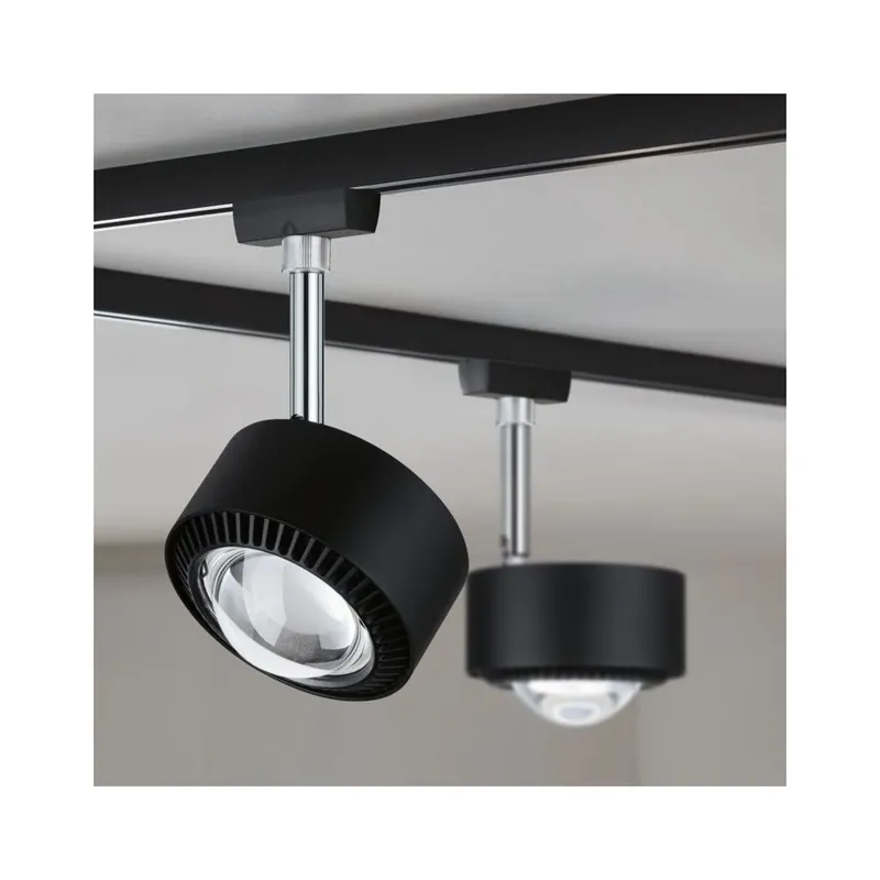 Paulmann Aldan, spot pro Urail systém, 9W LED 4000K stmívatelné, matná černá, výška 17cm Rychlé Dodání
