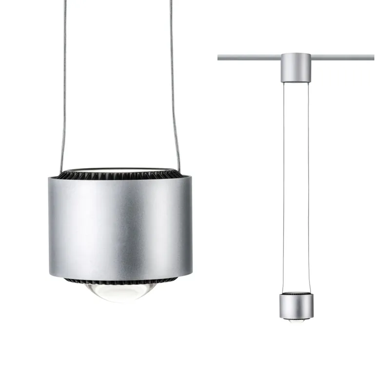 Pouze Dnes Paulmann Aldan, závěs pro Urail systém, 13W LED 4000K stmívatelné, matný chrom, výška 8,5cm