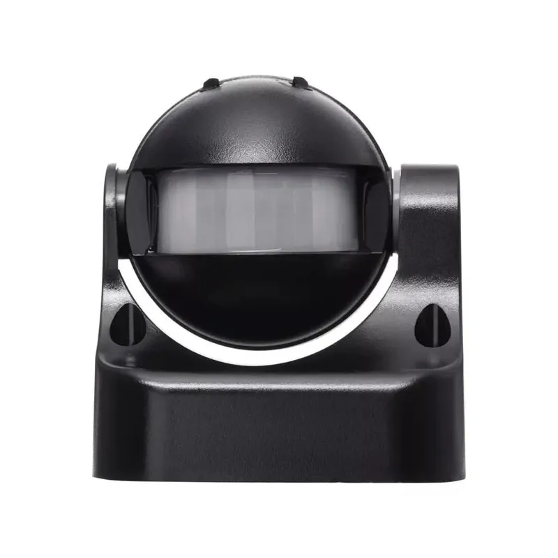 Nástěnný/stropní PIR senzor (pohybové čidlo) 1200W, 180°, IP44, černý Nízká Cena