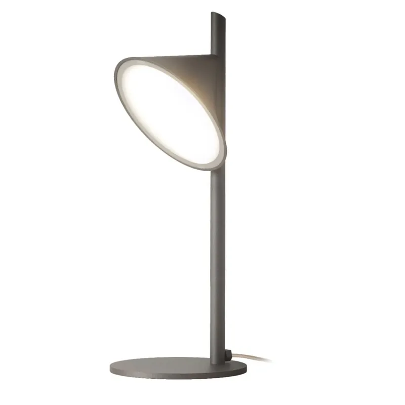 Ověřený Axolight Orchid, antracitová stolní lampa se stmívačem, 6,5W LED 3000K, výška 49cm