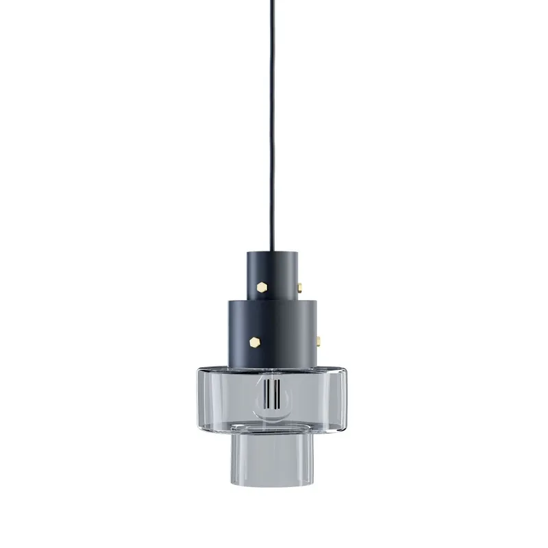 Diesel Gask cluster, industriální závěsné svítidlo z čirého skla, 1x15W E27, prům. 17cm Originální