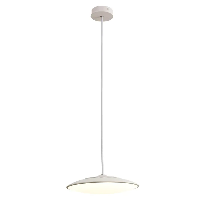 Mantra Slim, bílé závěsné svítidlo LED 16W 3000K, průměr 25cm Vysoce Kvalitní