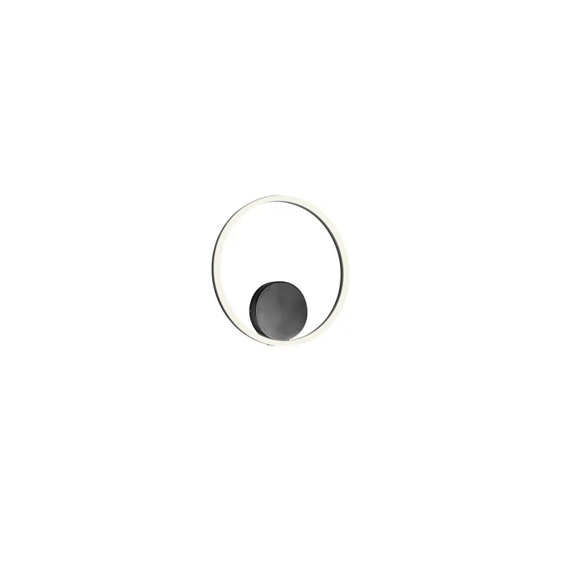 Odeslání Ihned Redo Orbit direct, nástěnné/stropní kruhové svítidlo, 25W LED 4000K stmívatelné TRIAC, černá, prům. 40cm