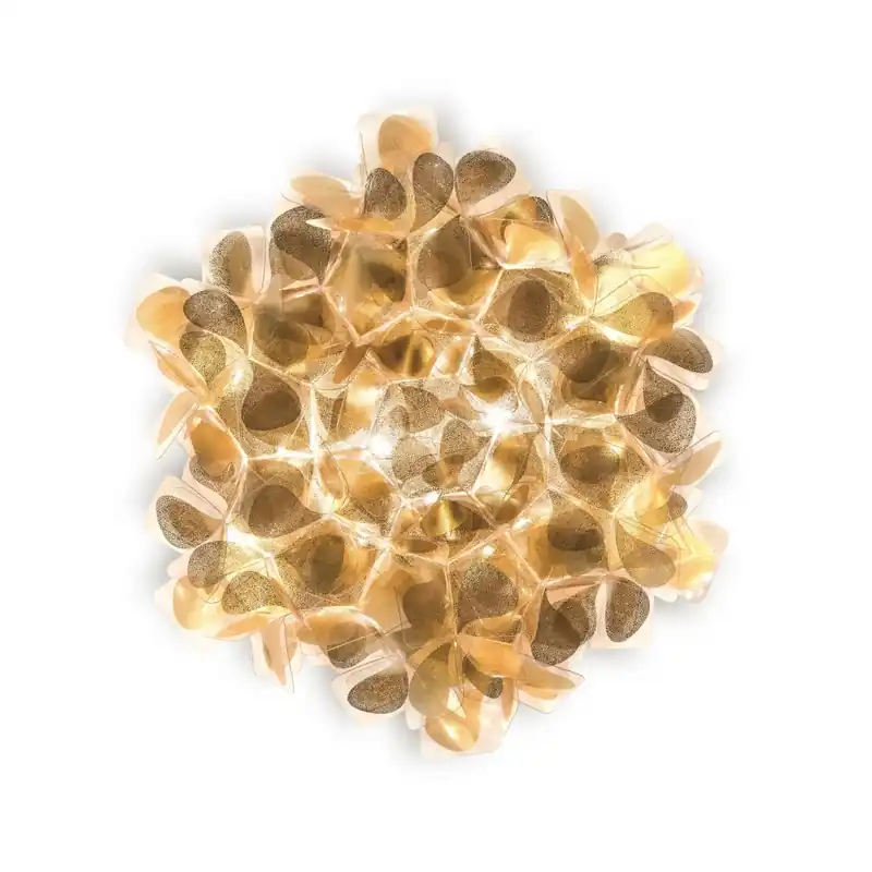 Slamp Clizia Mama Non Mama Gold Mini, designové svítidlo, 2x6W E14, prům. 32cm Omezená Nabídka