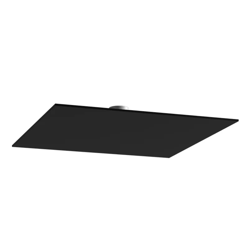Lodes Puzzle Mega Square Large, černé svítidlo pro nepřímé osvětlení, 4x15W LED 2700/3000K stmívatelné, 80x80cm Akční Nabídka
