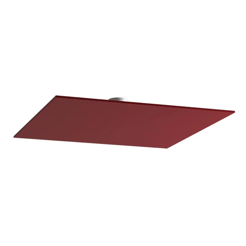 Lodes Puzzle Mega Square Large, červené svítidlo pro nepřímé osvětlení, 4x15W LED 2700/3000K stmívatelné, 80x80cm Nakupujte Hned