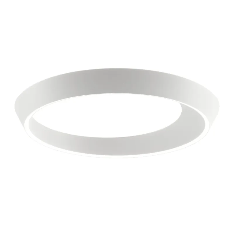 Cenový Hit Lodes Tidal, kulaté stropní svítidlo LED 48W 2700K, matná bílá, průměr 60cm