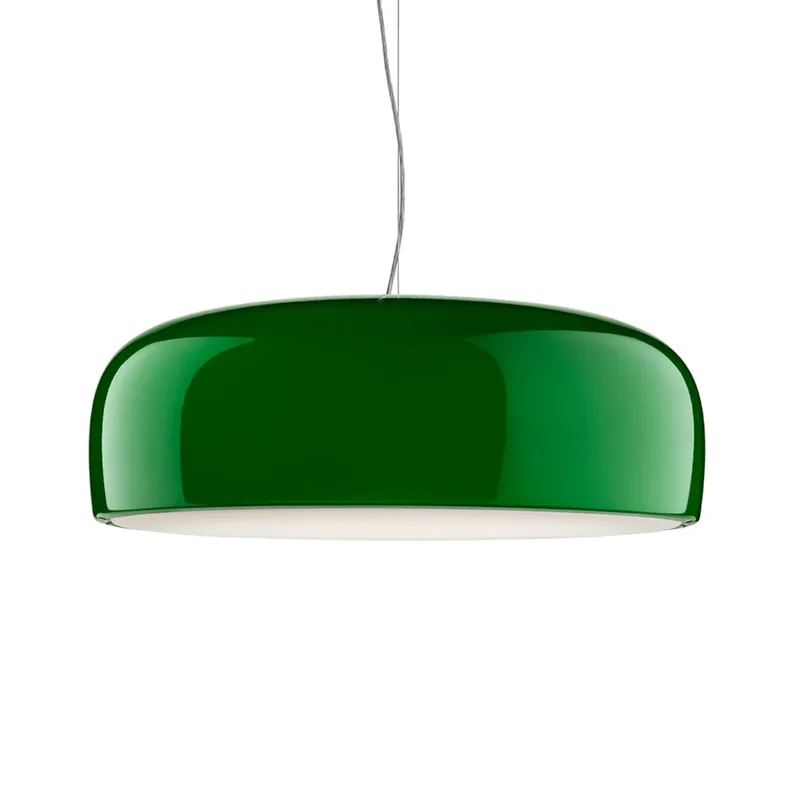 Flos Smithfield S, zelené závěsné svítidlo, 4x70W E27, prům. 60cm Levný