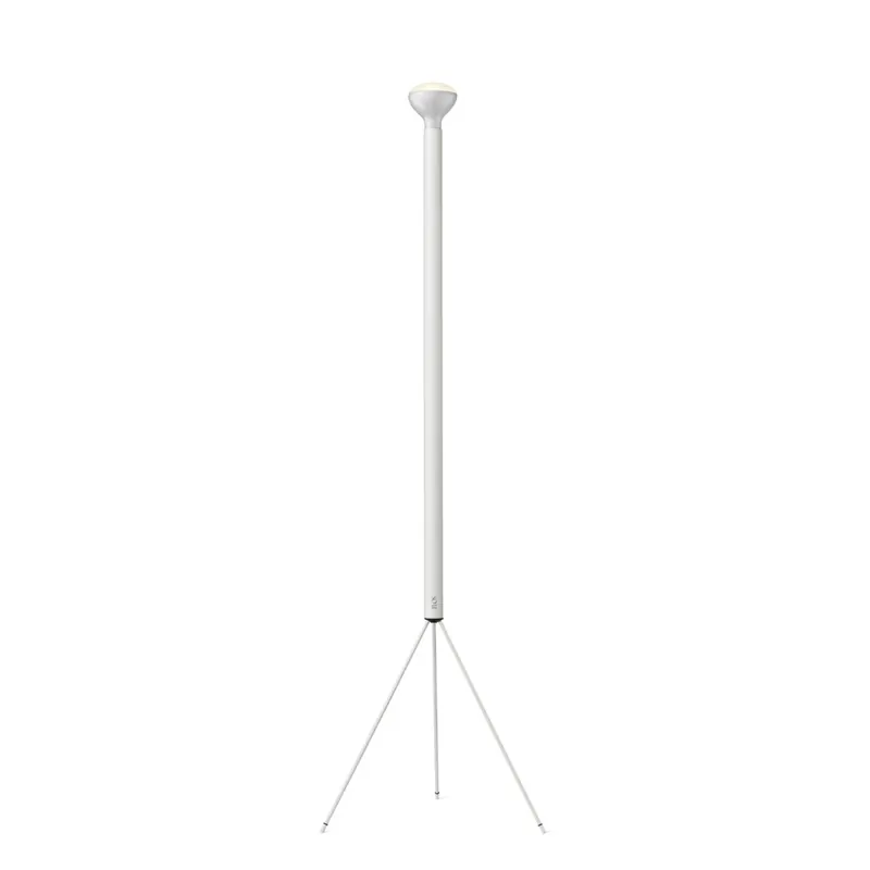 Originální Flos Luminator, nadčasová stojací lampa se stmívačem, 1x105W E27, bílá, výška 189cm