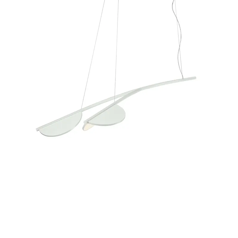 Pouze Dnes Flos Almendra S2 Y Short, závěsné svítidlo, bílá, 30W 2700K stmívatelné, 132cm