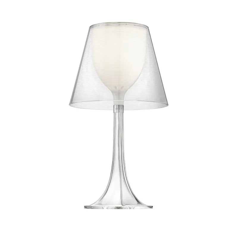 Rychlé Dodání Flos Miss K, stolní lampička se stmívačem, 1x100W E27, transparentní, výška 43cm