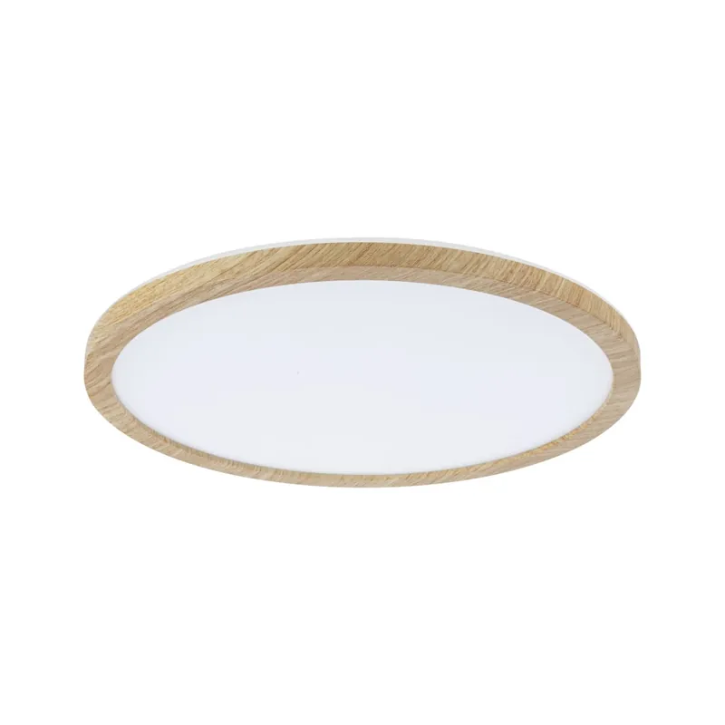 Paulmann Atria Shine, stropní svítidlo s korónou, 16W LED 3000K, průměr 29,3cm, dřevěný vzhled, IP44 Kup Teď