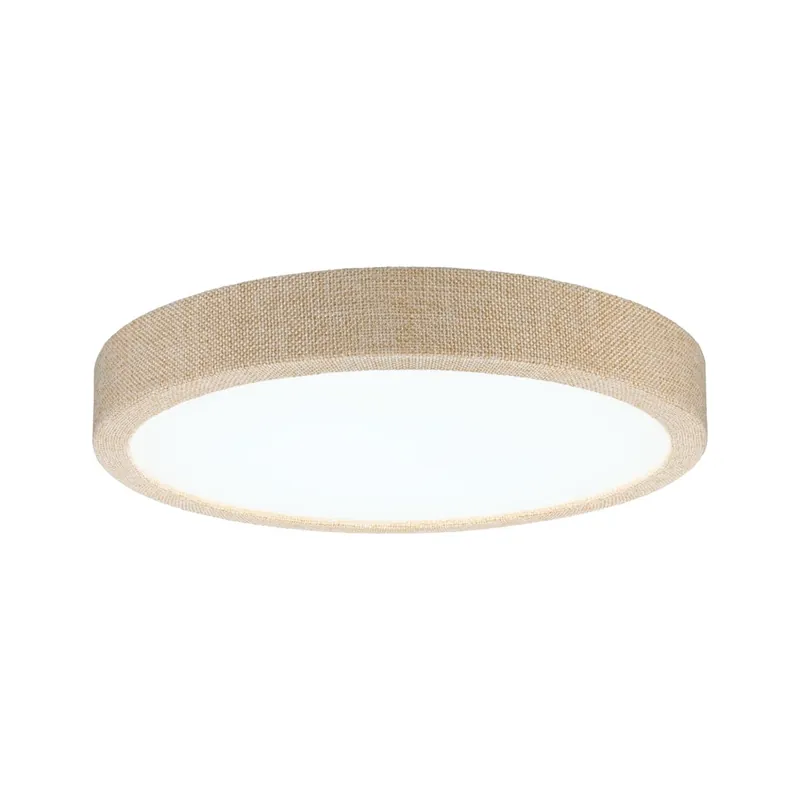 Speciální Cena Paulmann Cosara, textilní stropní svítidlo s korónou, 15W LED 4000K, průměr 30cm, béžová, IP44