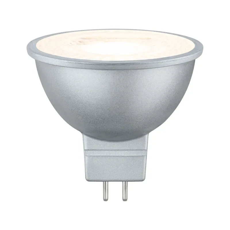 Paulmann matně chromová žárovka GU5,3 LED 6,5W 2700K Levný