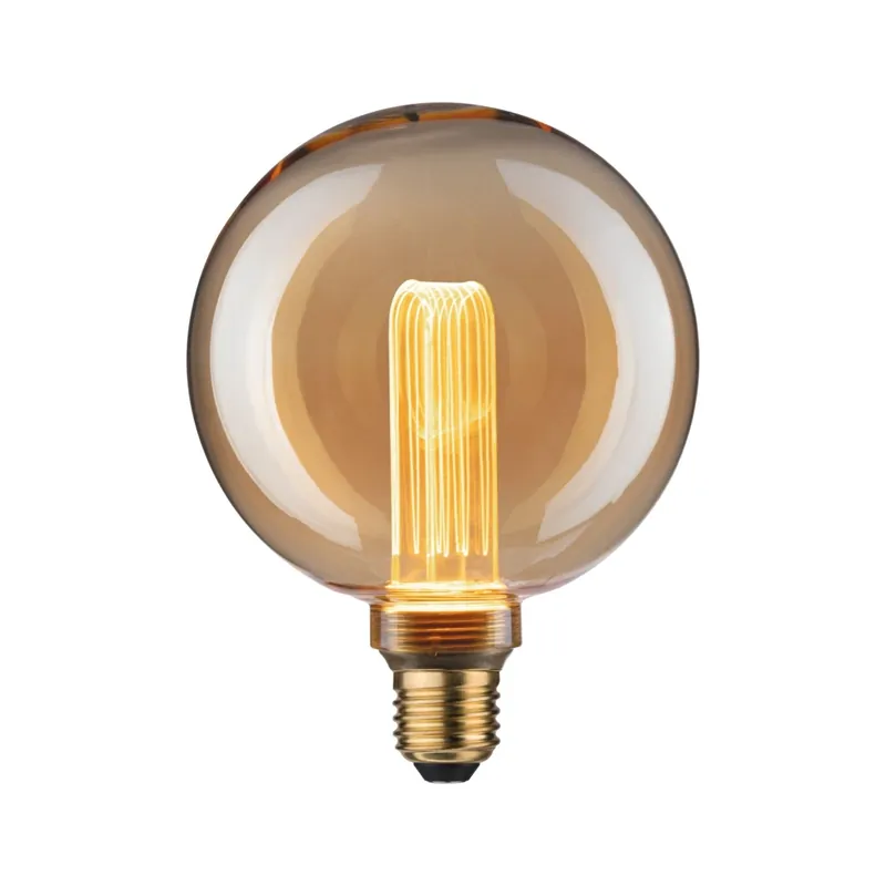 Paulmann Arc Inner Glow, zlatá dekorativní žárovka E27 LED 3,5W 1800K, průměr 12,5cm Cenově Výhodný