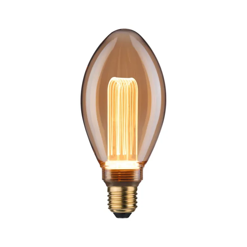 Paulmann Arc Inner Glow, zlatá dekorativní žárovka E27 LED 3,5W 1800K, průměr 7,5cm Jen Po Omezenou Doba