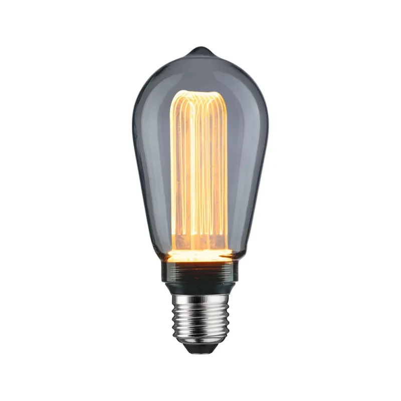 Paulmann Arc Inner Glow, kouřová dekorativní žárovka E27 LED 3,5W 1800K, průměr 6,4cm Koupit Online