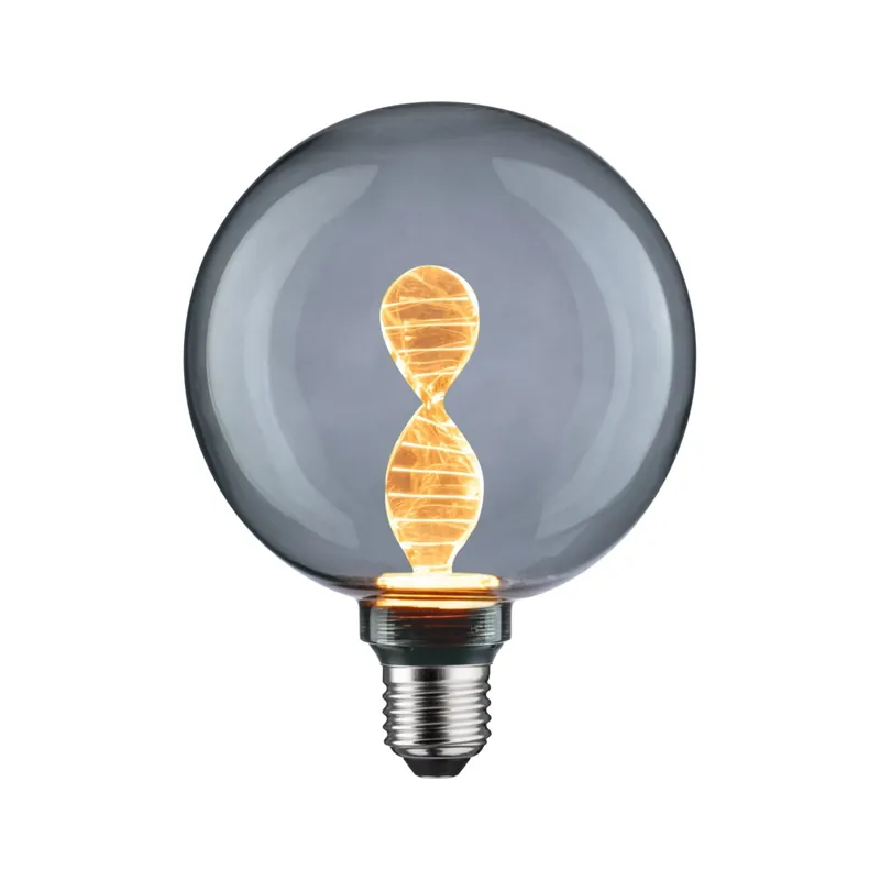Paulmann Helix Inner Glow, kouřová dekorativní žárovka E27 LED 3,5W 1800K, průměr 12,5cm Objednat Nyní