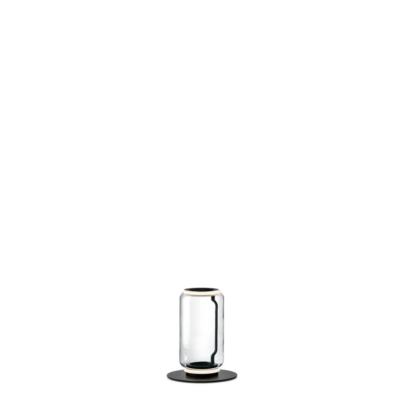 Kup Teď Flos Noctambule F1 Low Cylinder Small Base, stojací lampa ze skla se stmívačem, 2x9W LED 2700K, výška 50cm