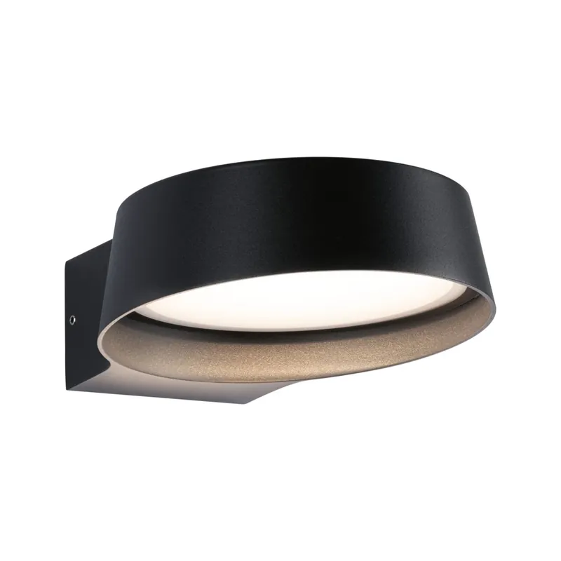 Paulmann Capea Grand, antracitové venkovní nástěnné svítidlo LED 11,5W 3000K, výška 19,5cm, IP44 Speciální Cena