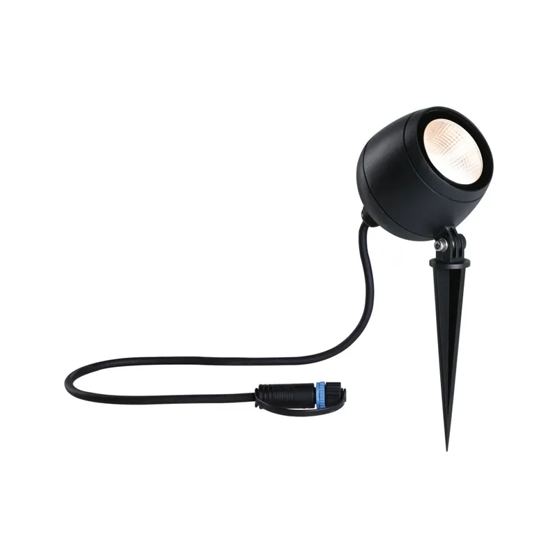 Paulmann Plug&Shine Kikolo, zahradní reflektor s trnem 7,2W LED 3000K 20°, antracit, IP65 Nejprodávanější
