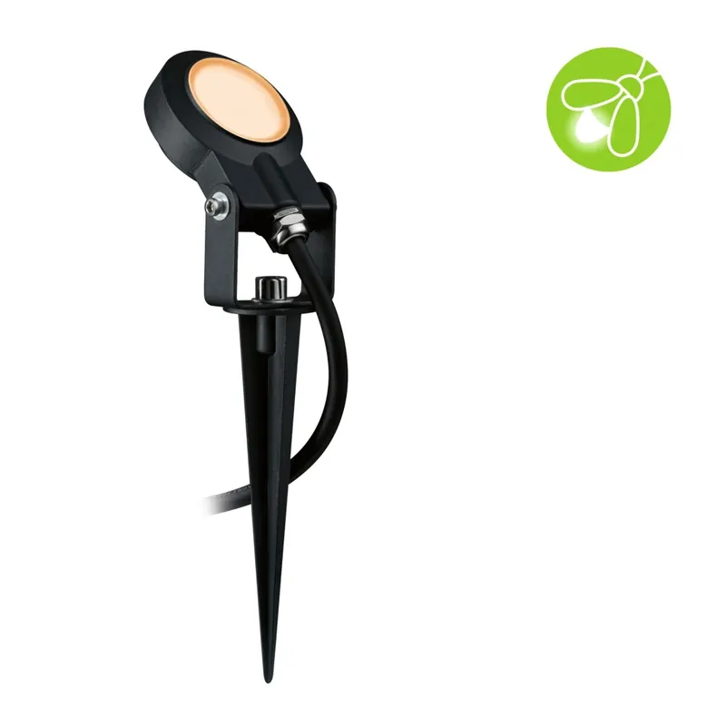 Jen Po Omezenou Doba Paulmann Plug&Shine Sting, zahradní reflektor 6W LED 2200K, antracit, IP67