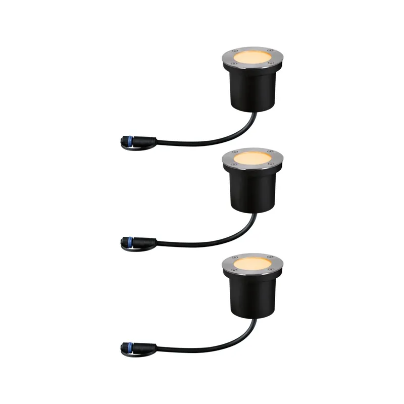 Odeslání Ihned Paulmann Plug&Shine základní set zápustných venkovních svítidel 3x4,5W 2200K LED, IP67