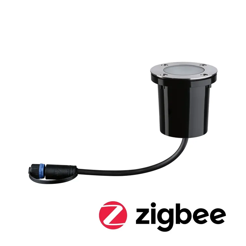 Paulmann Plug&Shine zápustné venkovní svítidlo 4,6W LED Tunable White, průměr 9,8cm, IP67, ZigBee Jen Po Omezenou Doba