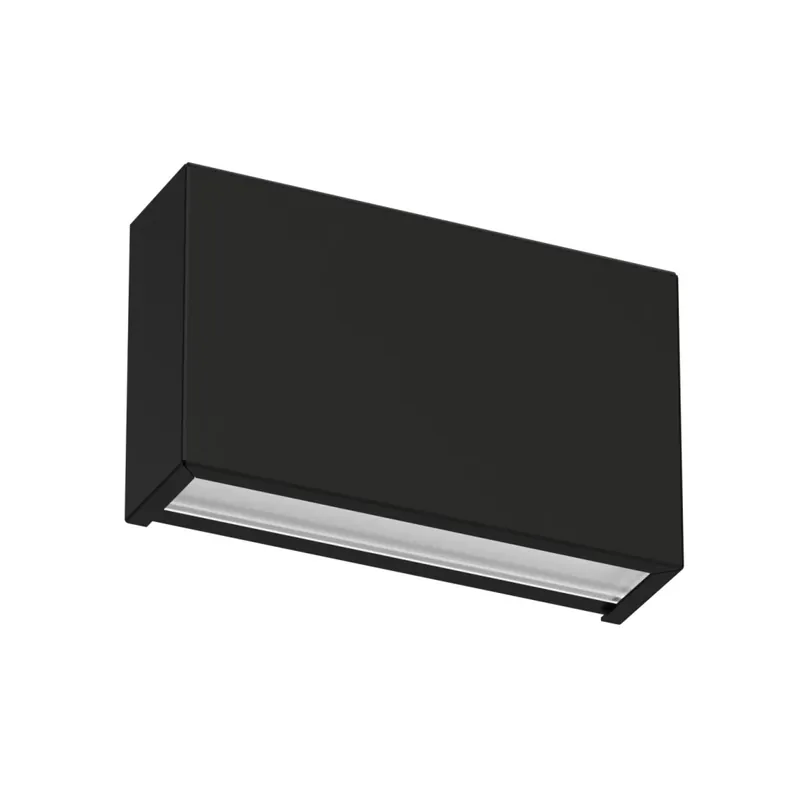 Linea Light Box_W1, černé nástěnné svítidlo, 6W LED 4000K, délka 13,9cm Omezená Nabídka