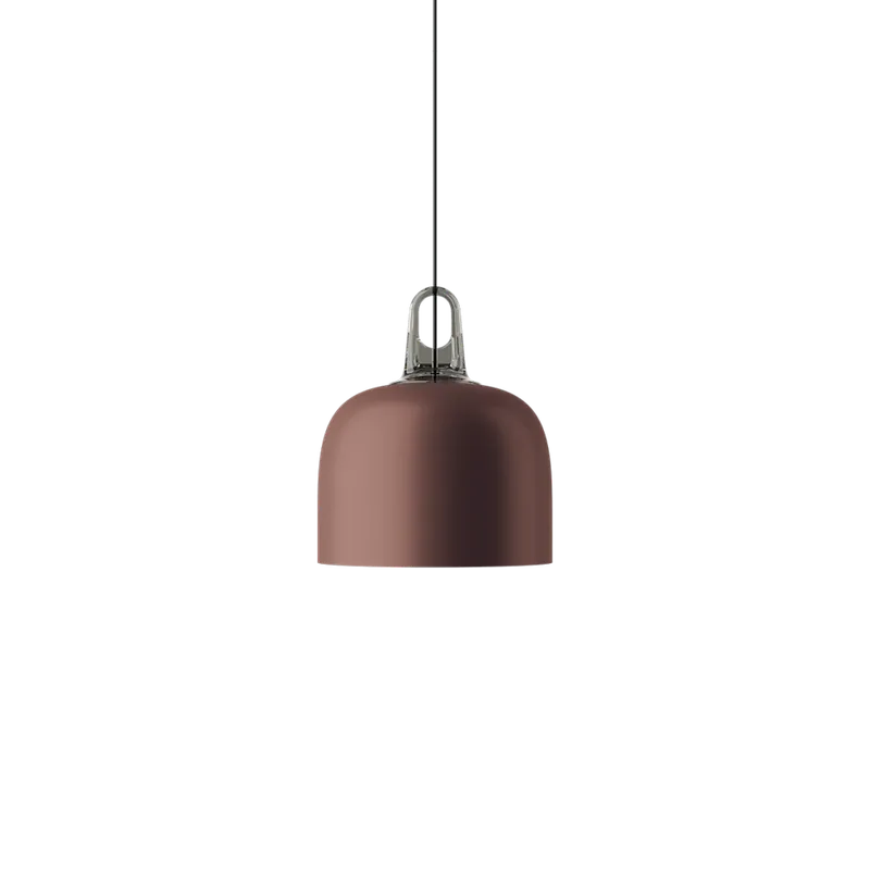 Hit Sezóny Lodes Jim Bell cluster, bronzové svítidlo s šedým hákem, 1x25W LED E27, prům. 28cm