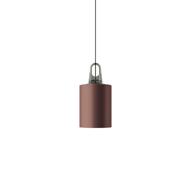 Ihned K Objednání Lodes Jim Cylinder cluster, bronzové svítidlo s šedým hákem, 1x25W LED E27, prům. 17,5cm