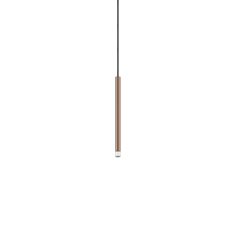 Lodes A-tube Nano Small cluster, hnědé závěsné svítidlo s černým kabelem, 3W LED 2700K, 30cm Výprodej