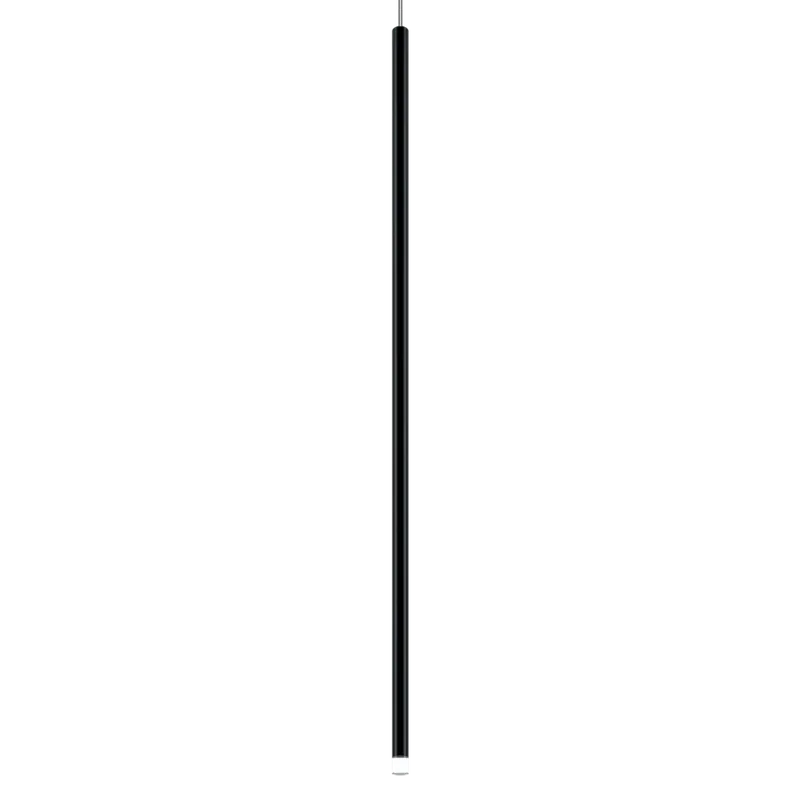 Rychlé Dodání Lodes A-tube Nano Large cluster, černé závěsné svítidlo s čirým kabelem, 3W LED 3000K, 90cm