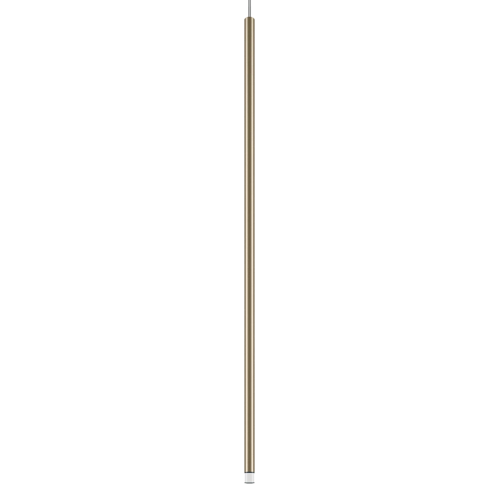 Vrácení Zdarma Lodes A-tube Nano Large cluster, champagne, závěsné svítidlo s čirým kabelem, 3W LED 2700K, 90cm