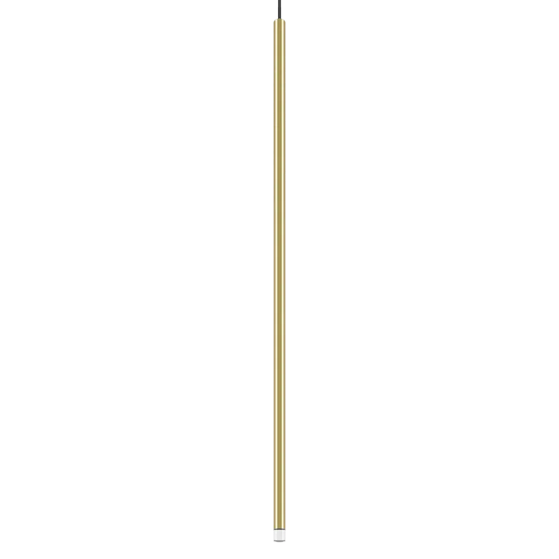 Lodes A-tube Nano Large cluster, zlaté závěsné svítidlo s černým kabelem, 3W LED 3000K, 90cm Ověřený