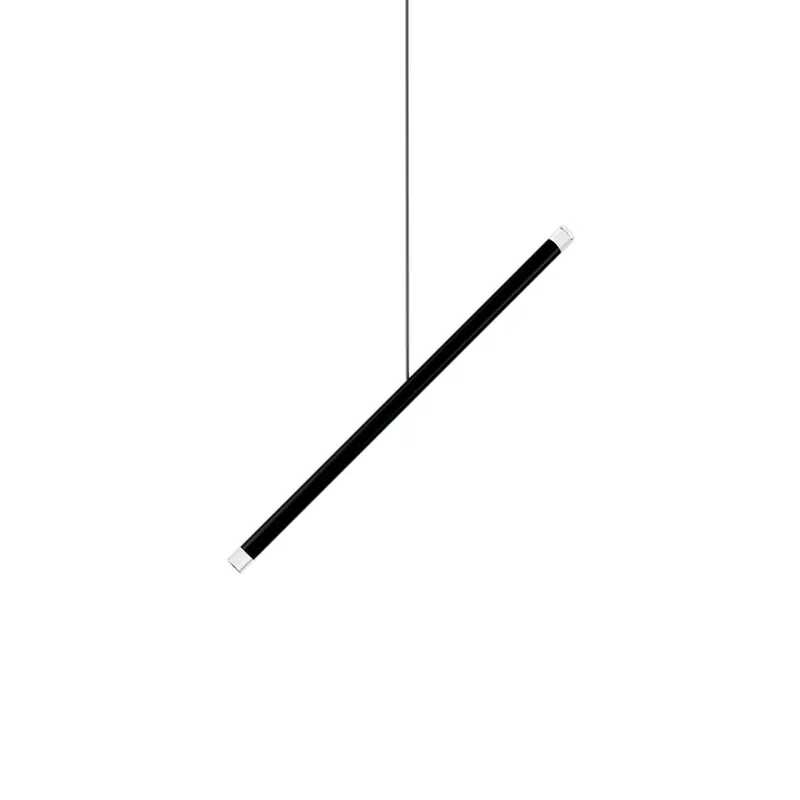 Ověřený Lodes A-tube Nano Duo, černé závěsné svítidlo, 2x1W LED 2700K, 50cm