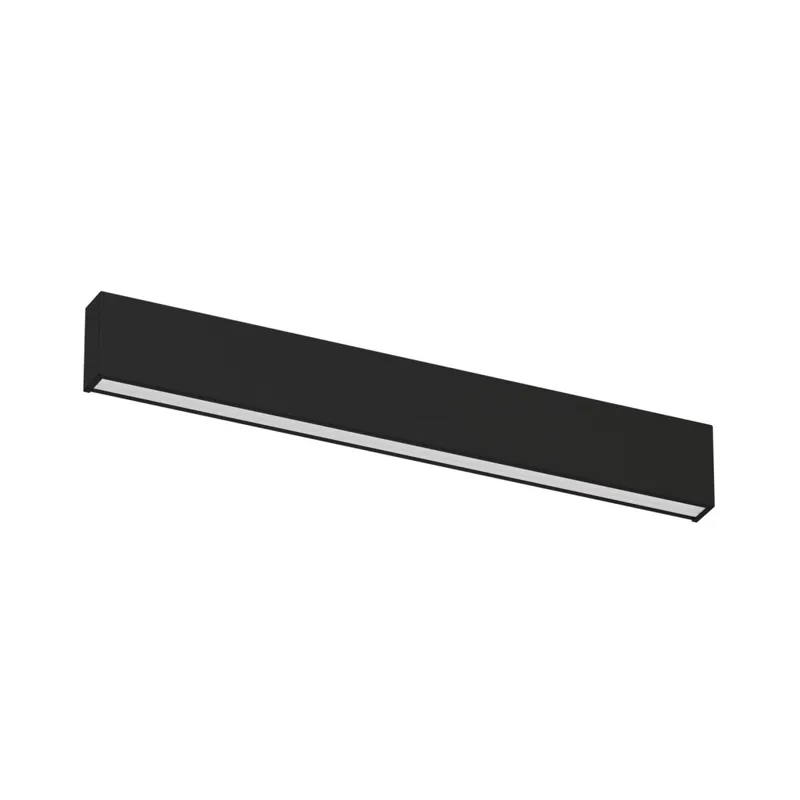 Nejprodávanější Linea Light Box_W1, černé nástěnné svítidlo, 28W LED 4000K, délka 61,9cm