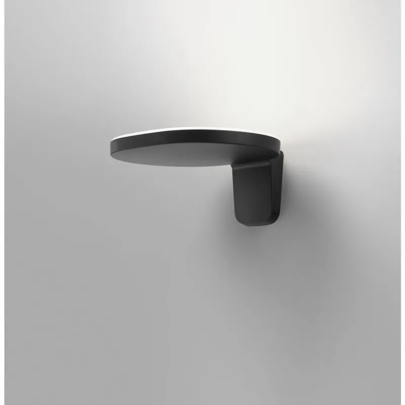 Flos Oplight W1, černé svítidlo pro nepřímé osvětlení, 16W LED 2700K stmívatelné, šířka 22,2cm Odeslání Ihned