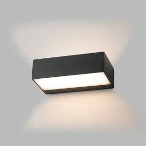LED2 KVADER II, VENKOVNÍ NÁSTĚNNÉ SVÍTIDLO, ANTRACIT IP65 12W 3000K Přímo Od Výrobce