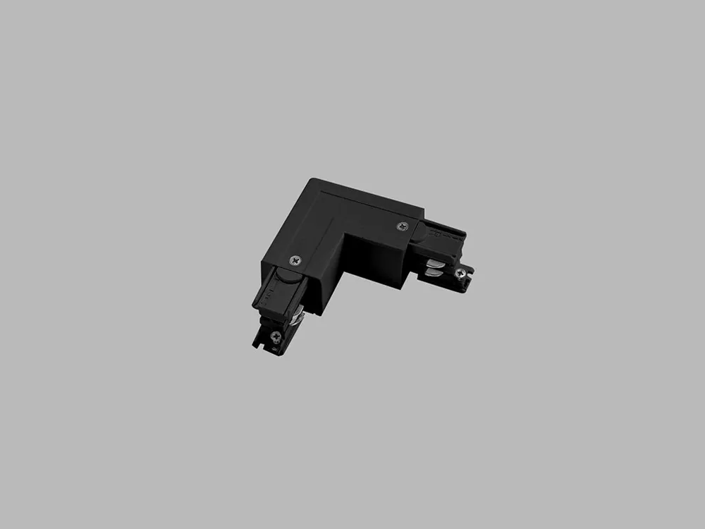 LED2 ECO TRACK L-CONNECTOR LEFT BLACK Pouze Dnes